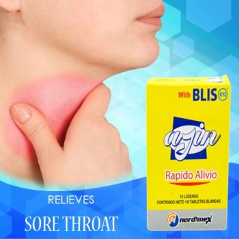 Ajin for relieving throat pain 15 Softgels