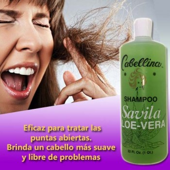Cabellina Shampoo Aloe vera - Sabila 32 Fl. Oz