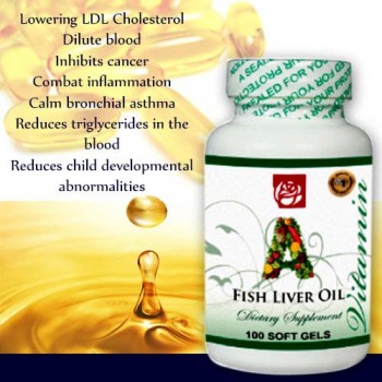 Fish Liver Oil 100 Soft Gels