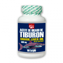 Shark Liver Oil 500 mg 100 Softgel