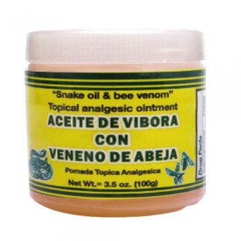 Snake oil and Bee venom - Topical Analgesic Ointment 3.5Oz (100g)