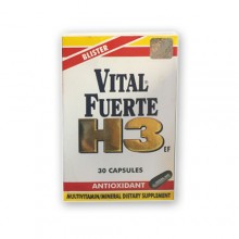 Vital Fuerte H3 - Multivitamins 30 Capsules