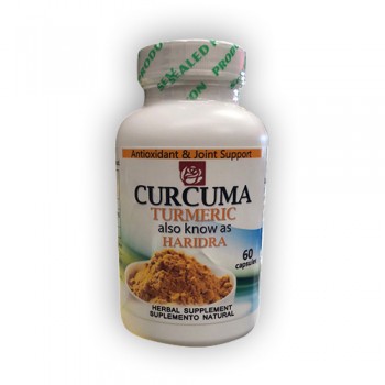 Curcuma - Turmeric - Haridra  ORGANIC 60 caps
