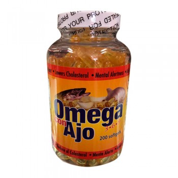 Omega 3, 6, 9 with Garlic 2000 mg Sofgels 200 