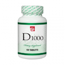 Vitamin D 1000 mg 60 Tablets